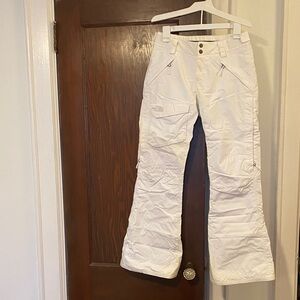 The North Face Women's White Ski Pants